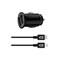 Автомобильный адаптер питания Mixberry 2.1A 2USB + 2 кабеля (Цвет: Чёрный)