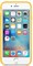 Оригинальный кожаный чехол-накладка Apple для iPhone 6/6s цвет «весенняя мимоза» (MMM22ZM/A) - фото 19485