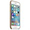 Оригинальный кожаный чехол-накладка apple для iPhone 6/6S Plus, цвет «коричневый» (MKX92ZM/A) - фото 19728