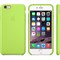 ОРИГИНАЛЬНЫЙ КОЖАНЫЙ ЧЕХОЛ-НАКЛАДКА APPLE ДЛЯ IPHONE 6 ЦВЕТ «Зеленый» (MGXU2ZM/A) - фото 20232
