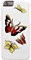 Чехол-накладка iCover для iPhone 6/6s HP Butterfly Ruby, дизайн бабочки, цвет "белый (IP6/4.7-HP/W-RB) - фото 23498