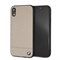 Чехол-Накладка BMW iPhone XR Signature Logo imprint Hard Leather, "Taupe" (BMHCI61LLST) - фото 24815