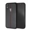 Чехол-Накладка Ferrari iPhone XR Heritage W Hard Leather, "Black" (FEHDEHCI61BK) - фото 24841