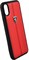 Чехол-Накладка Ferrari iPhone X/XS Heritage W Hard Leather, "Red" (FEHDEHCPXBK) - фото 24965