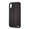 Чехол-Накладка BMW iPhone XR M-Collection Carbon inspiration Hard PU, "Red" (BMHCI61CAPRBK) - фото 24988