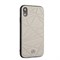 Чехол-Накладка Mercedes iPhone XR Twister Hard Leather, "Grey" (MEPERHCI61QGLGR) - фото 25083
