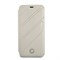 Чехол-Книжка Mercedes iPhone X/XS New Organic I Booktype Leather, "Crystal grey" (MEFLBKPXTHLGR) - фото 25111