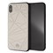 Чехол-Накладка Mercedes iPhone XS Max Twister Hard Leather, "Grey" (MEPERHCI65QGLGR) - фото 25267