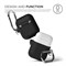 Чехол Elago для AirPods Hang case (Чёрный) (EAPSC-HANG-BK) - фото 25506