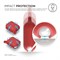 Чехол Elago для AirPods Waterproof hand case (Цвет: Красный) (EAPWF-RD) - фото 25564