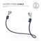 Шнурок Elago для AirPods Strap (Синий) (ESTR-AP-JIN) - фото 25601
