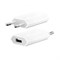 Адаптер "Евро" для сетевого зарядного устройства Apple MD813ZM/A мощностью 5 Вт. 