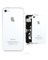 Задняя крышка панель для iPhone 4S, белый (копия)