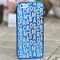 Пластиковый дизайн чехол-накладка Marc Jacobs Blue для iPhone 5