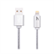 Кабель для iPhone/iPad HOCO Metall Jelly Knitted Lightning 120см - фото 7220