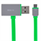 Кабель HOCO Lightning + MicroUSB Share Line с доп. выходом USB,120cм - фото 7316