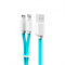 Кабель Rock Lightning-USB-microUSB Data Cable Flat для iPhone/ iPad 200cм