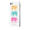 Чехол-накладка India для iPhone SE/5/5S Hard Elephants White