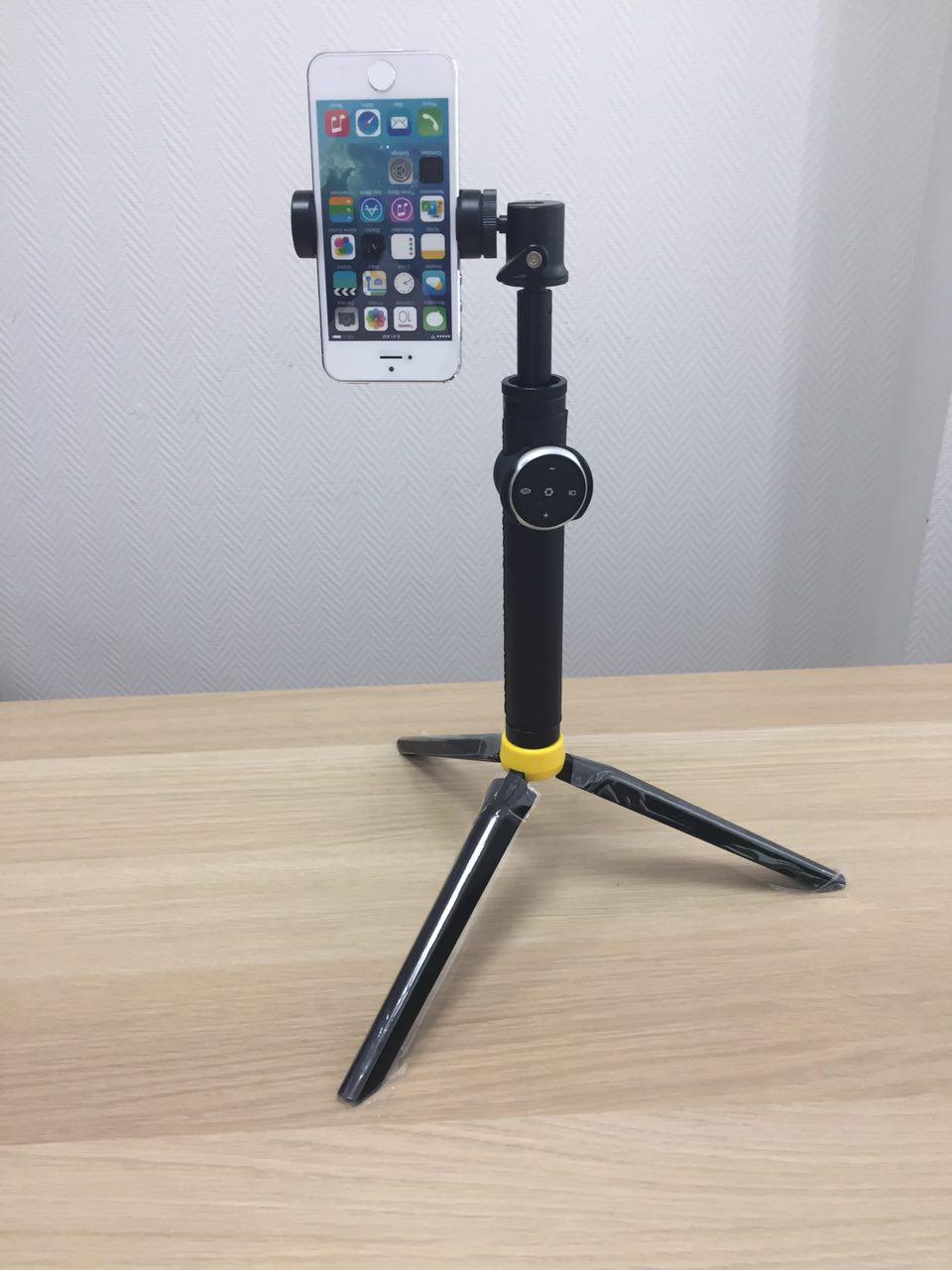 Монопод-держатель MOMAX Selfie Pro, комплект 2 в 1 (KMS4)